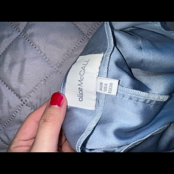 Alice McCall. Jumpsuit, lace and silk material - Picture 7 of 9